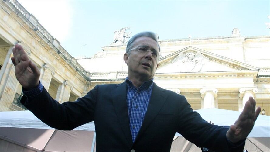 Álvaro Uribe, expresidente de la República. Foto: Colprensa
