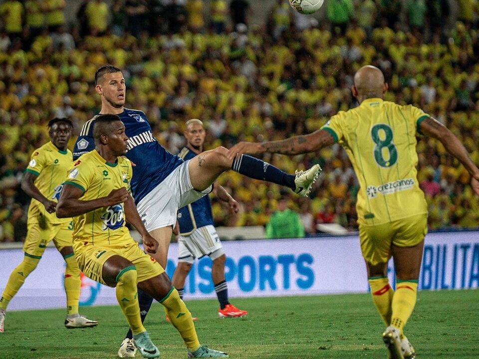 Duelo de Liga entre Bucaramanga y Millonarios / @MillosFCoficial