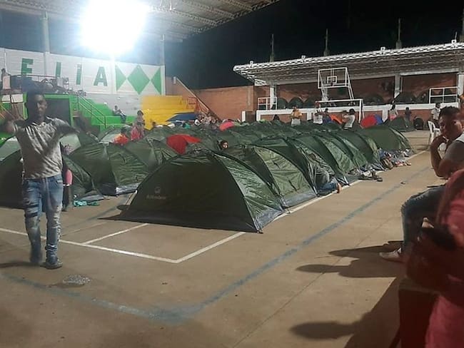 Un total de 4.741 personas han llegado desplazadas al municipio de Arauquita