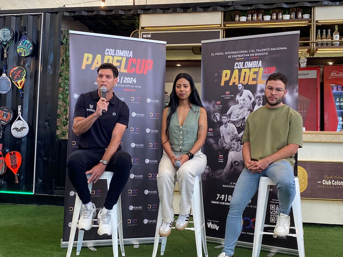 El pádel internacional llega por primera vez al país con la ‘Colombia Pádel Cup’
