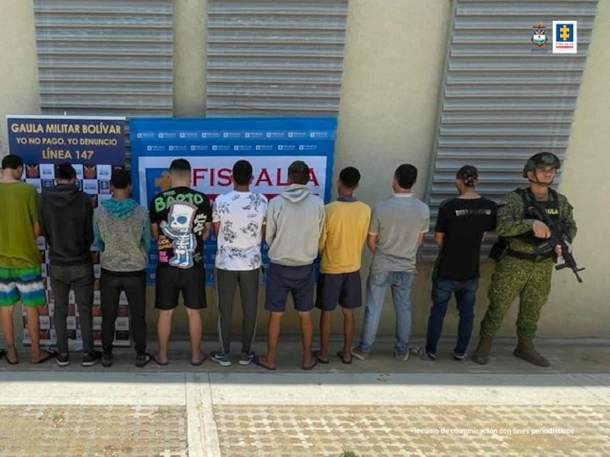 A prisión 10 presuntos implicados en doble secuestro extorsivo en Islas del Rosario