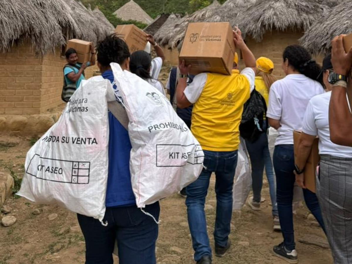 Más de 480 kits llegan a comunidades afectadas por conflicto armado en la Sierra Nevada