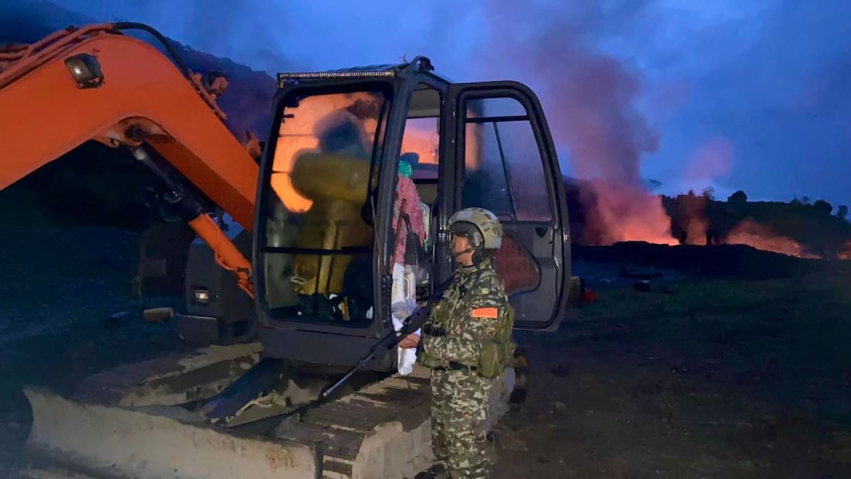 Golpe a minería ilegal del Clan del Golfo en Urrao: Ejército intervino 17 unidades y capturó a 18