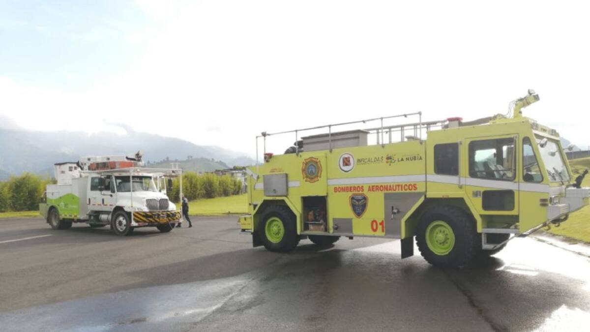 Se reanudan operaciones por el aeropuerto La Nubia de Manizales