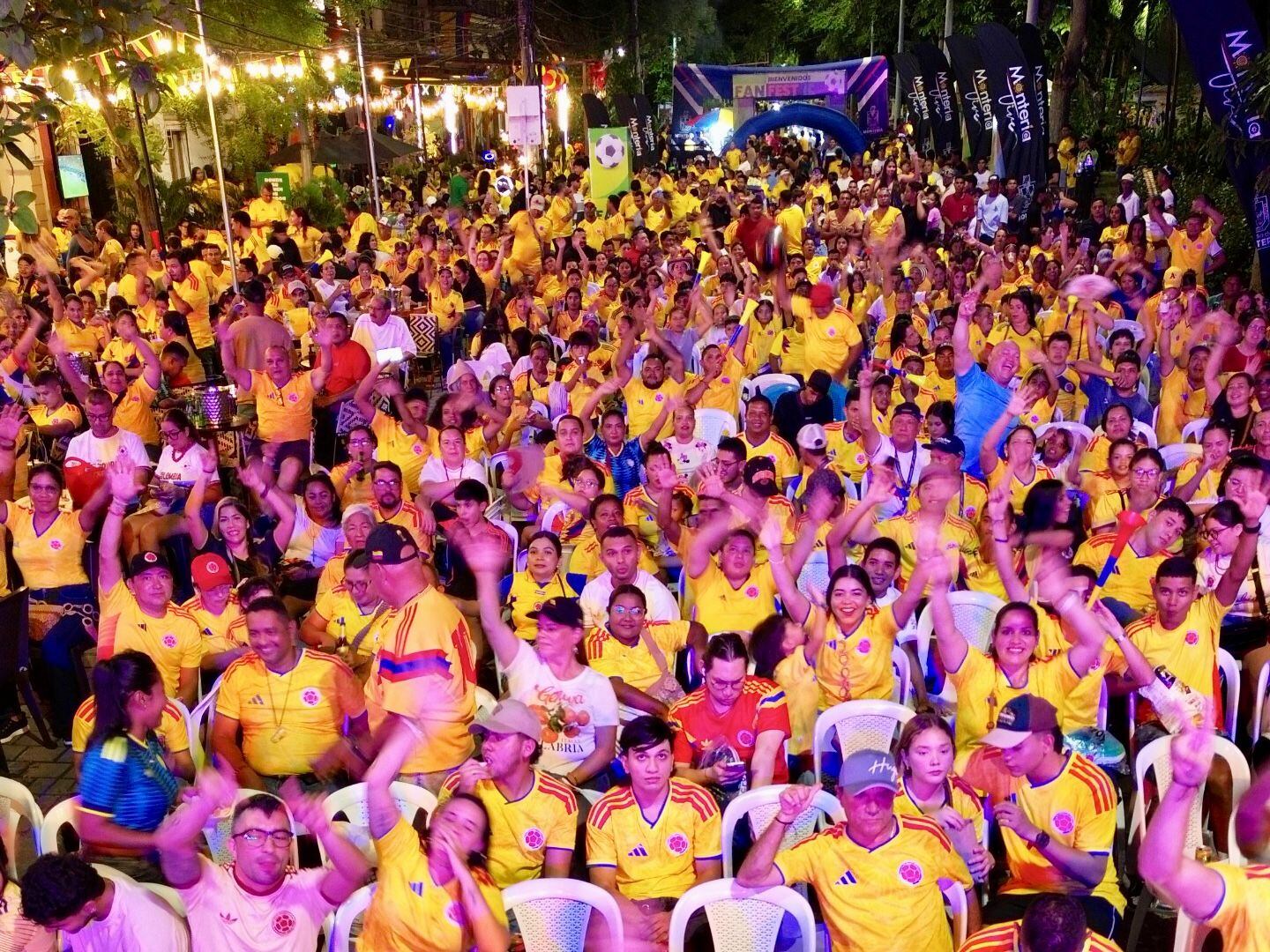 Montería: estos son los puntos donde se instalarán pantallas gigantes para el partido Colombia vs. Portugal. Foto: prensa Alcaldía de Montería.