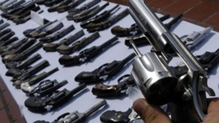Personas que porten armas a partir de hoy en Bogotá serán multadas