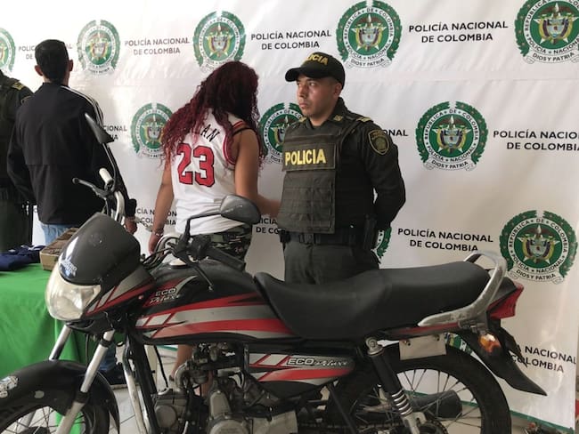 Capturan a pareja de atracadores en el centro de Bucaramanga