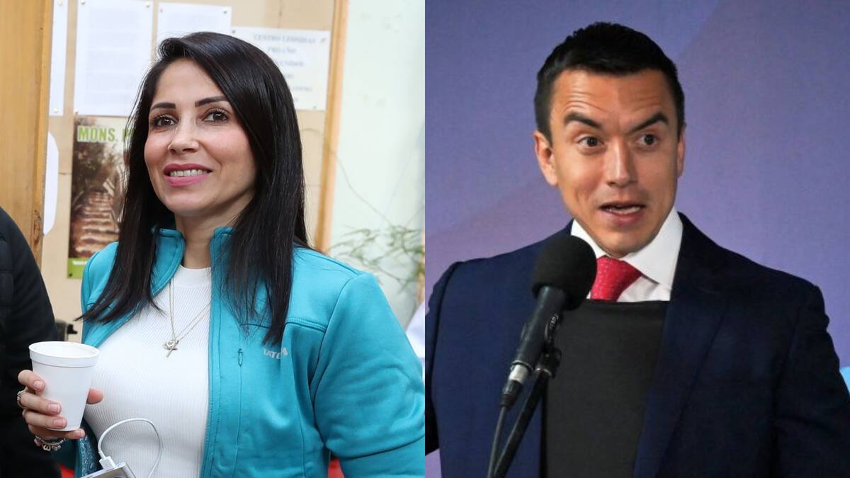 Luisa González y Daniel Noboa van para segunda vuelta presidencial en Ecuador