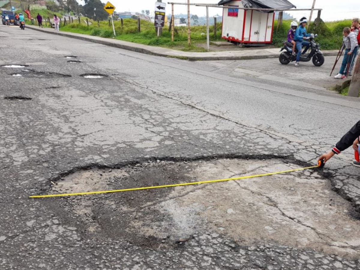 Este mes se inicia la reparación de la vía Villa Pilar - Tres Puertas