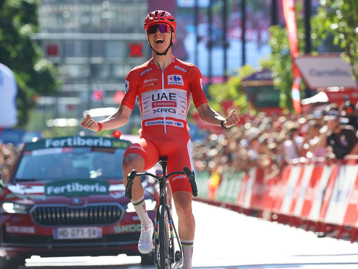 Tadej Pogacar consigue una impresionante victoria en la etapa 4 de la Vuelta a España 2026: resumen