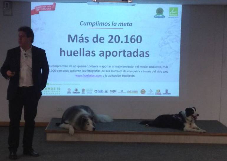 La Huellatón arbolada fue todo un éxito.