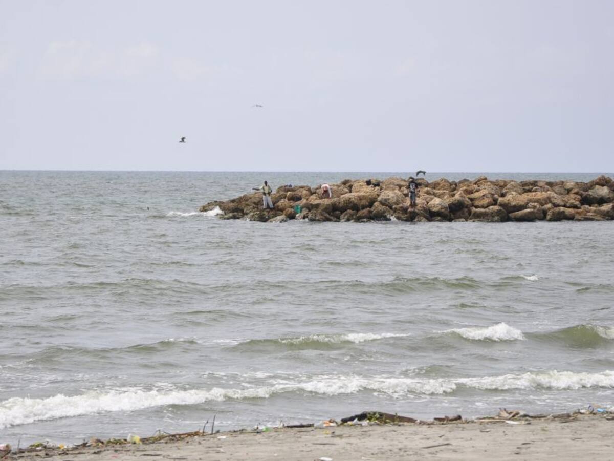 Dos personas rescatadas en playas del Atlántico este 1 de enero