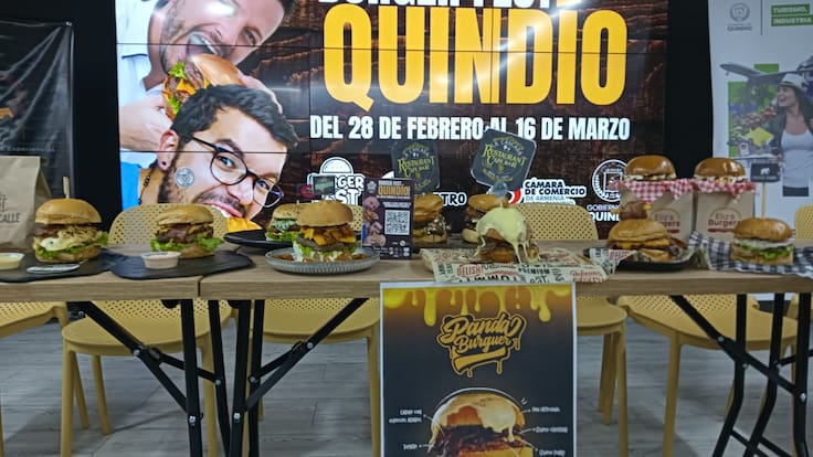 Felipe Barahona, coordinador del Burguer Fest Quindío