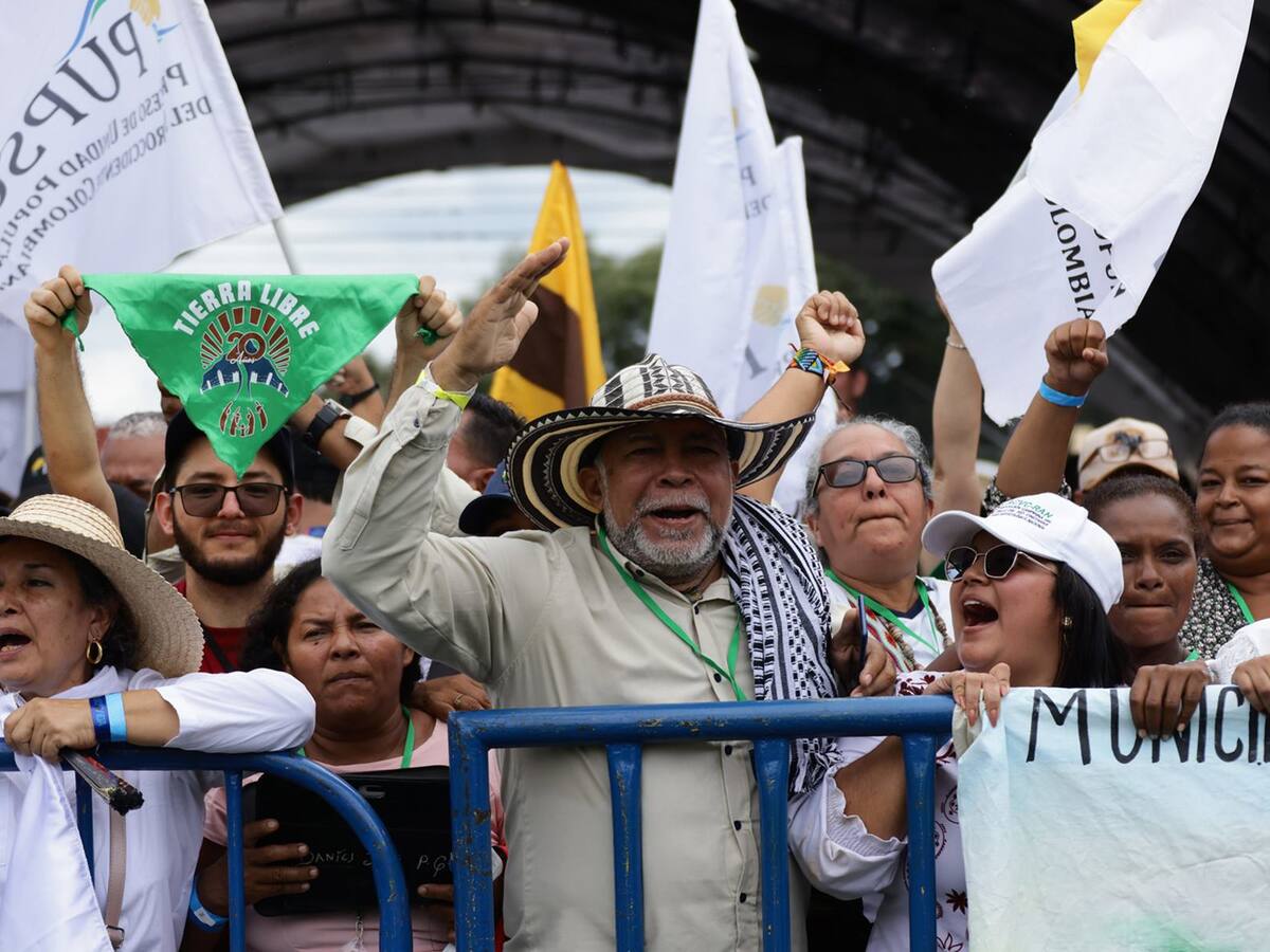 Presidente, Gustavo Petro, convocó a una movilización campesina nacional