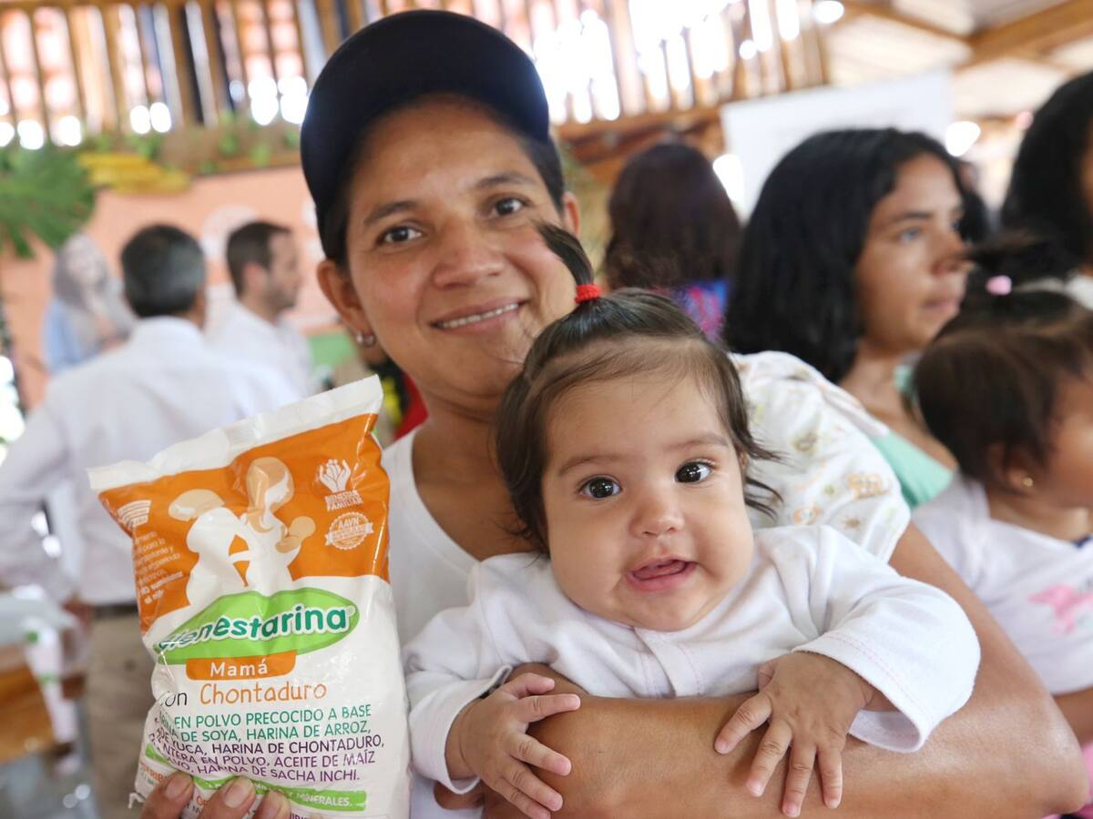 ICBF lanza nueva bienestarina con base en harina de chontaduro