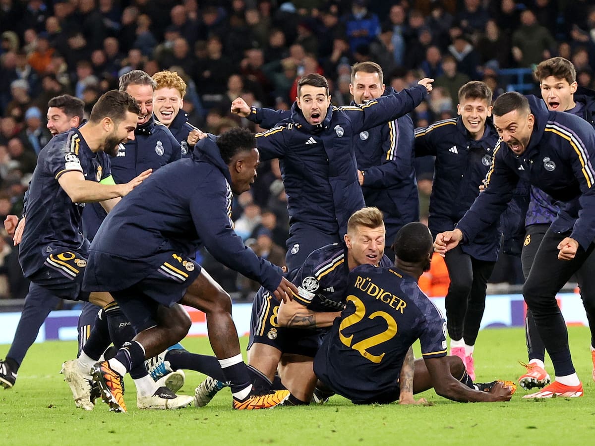 Real Madrid se venga del City y lo deja sin semifinales: se medirá con el Bayern Múnich