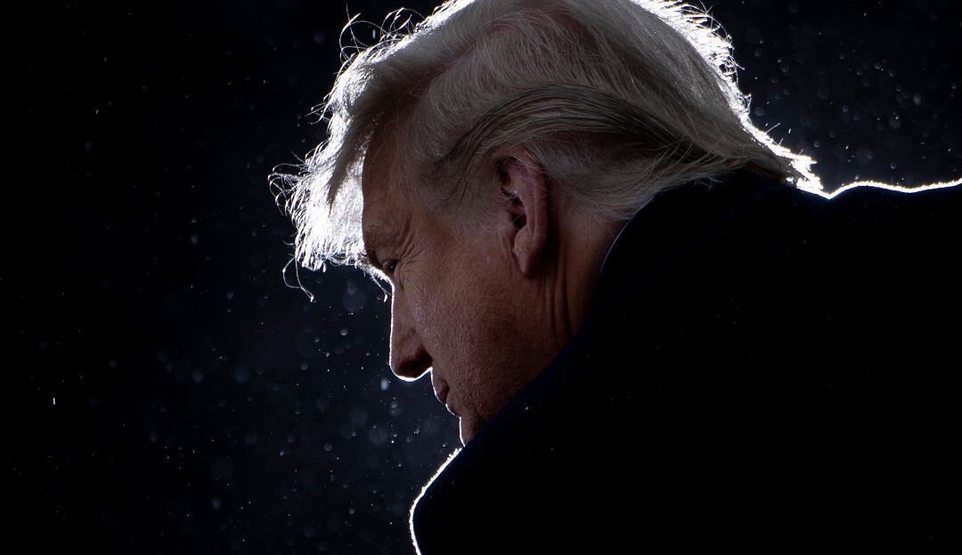 Donald Trump en uno de sus últimos eventos. 