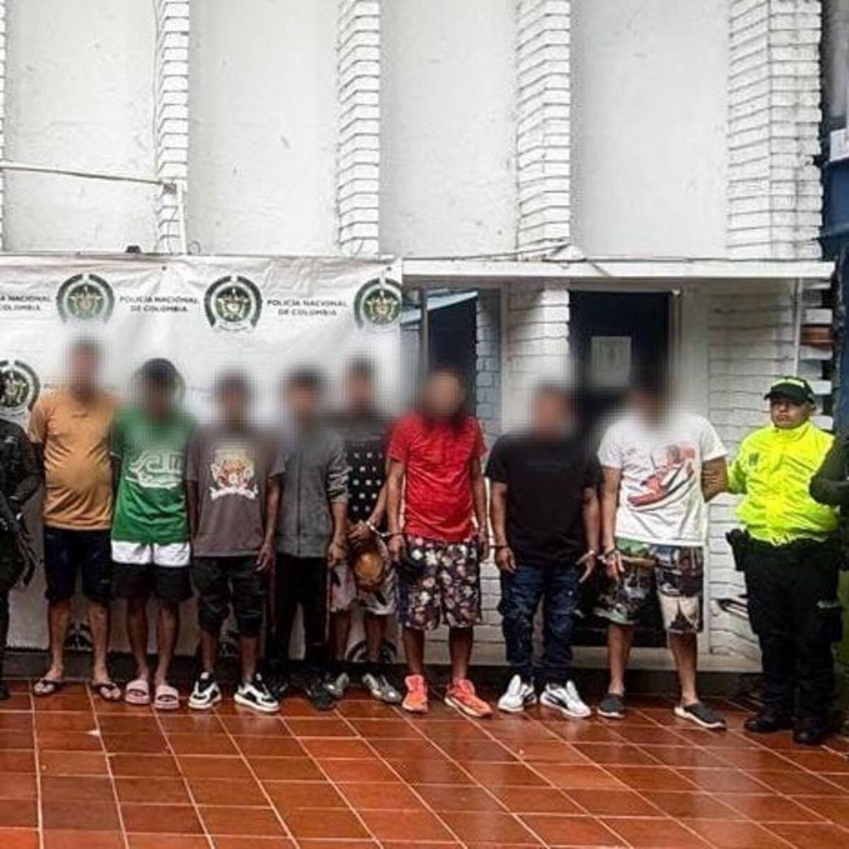 Capturan a 18 presuntos integrantes de ‘Los Serenos’ en La Plata, Huila