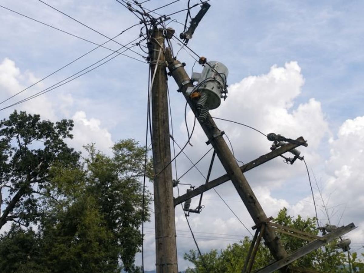 70.000 usuarios se quedaron sin energía durante la tormenta registrada en Bucaramanga