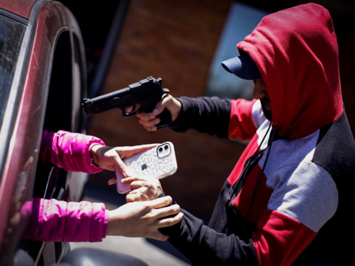 Según la Policía de Bogotá hay una disminución del 46% en los robos de celulares