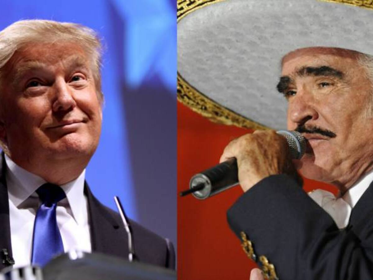 (Video) Cuando me lo encuentre le voy a escupir la cara: Vicente Fernández sobre Donald Trump