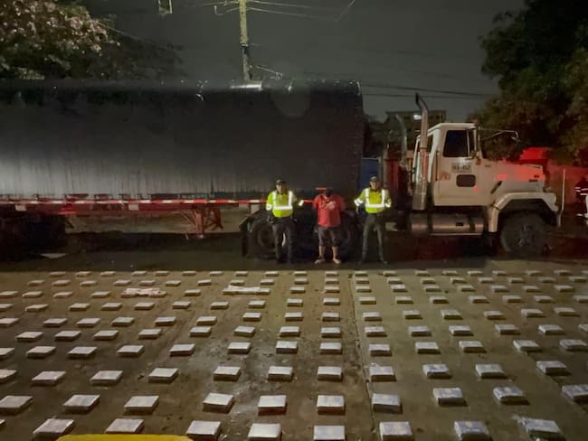 Policía incauta 200 kilos de cocaína en corredor portuario de Barranquilla