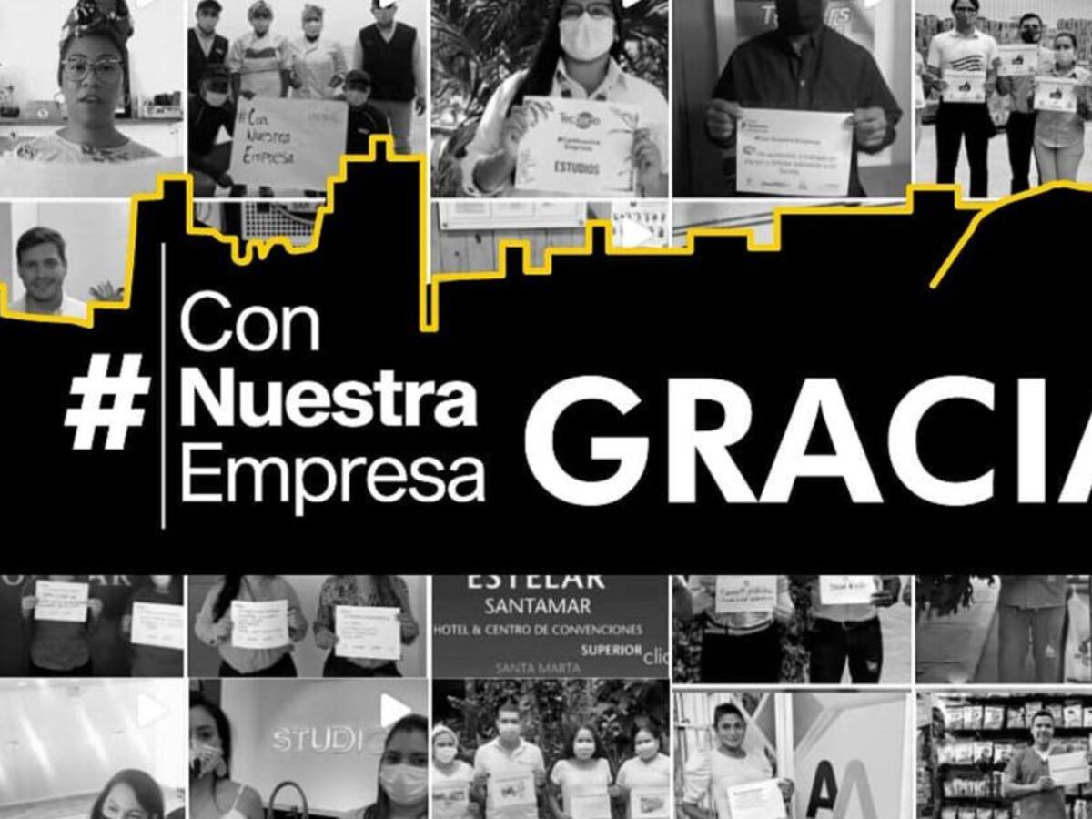 Con Nuestra Empresa, iniciativa de reactivación económica en Santa Marta