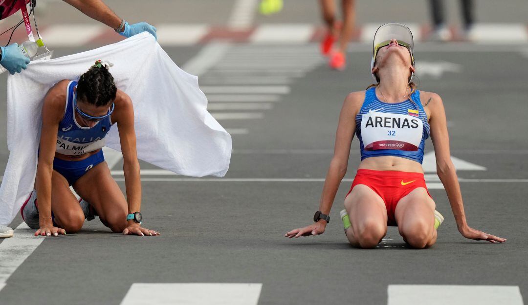 Sandra Lorena Arenas en los Juegos Olímpicos de Tokio 2020