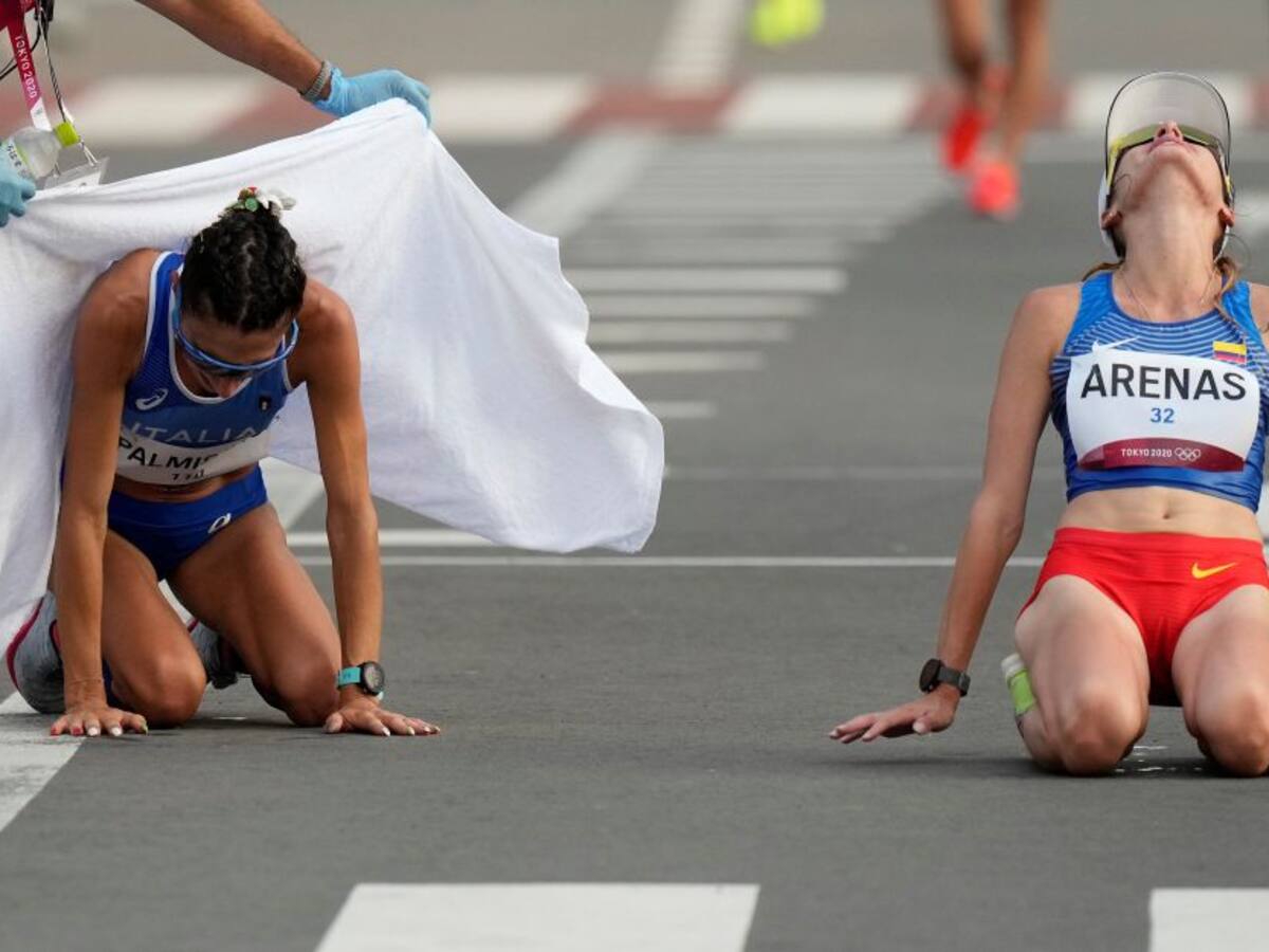 ¡Sandra Lorena Arenas es plata! La colombiana fue segunda en marcha