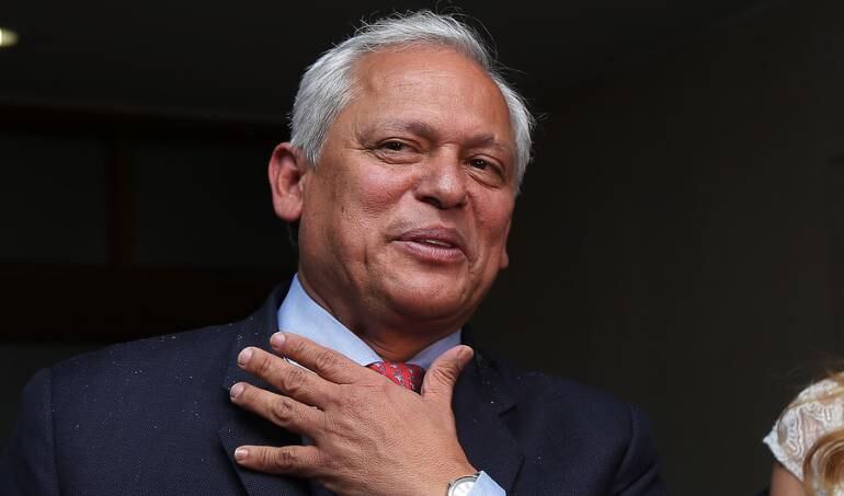 Presidente del partido Conservador Hernán Andrade