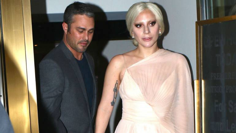Lady Gaga y Taylor Kinney.