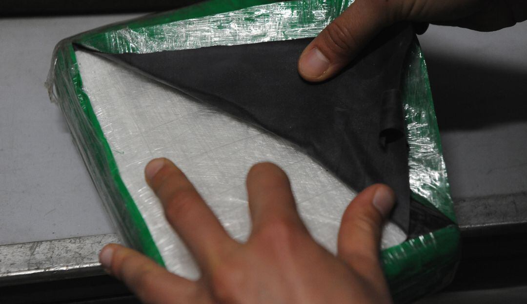 Imágenes ilustrativas de operativo de incautación