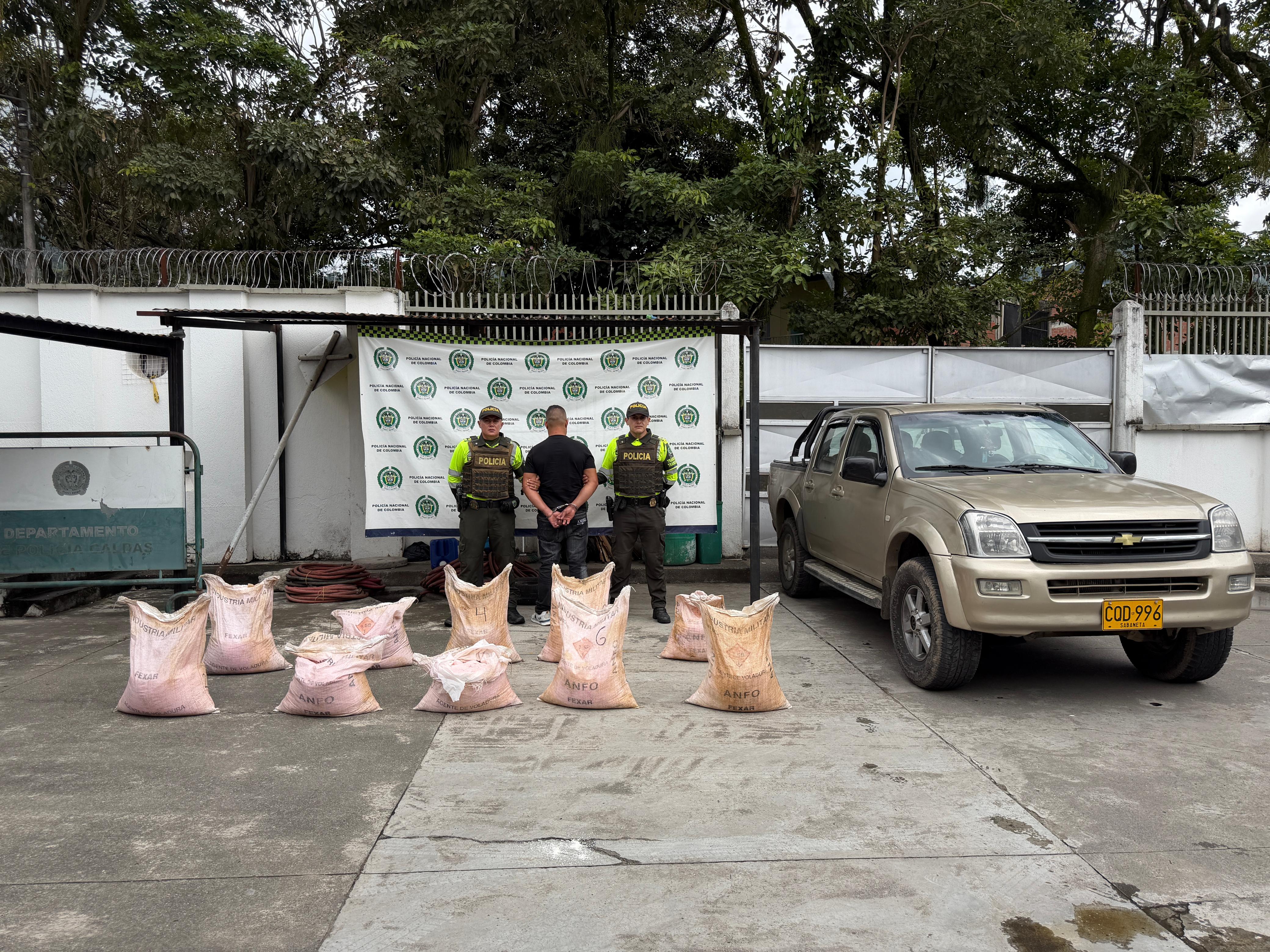 Foto Policía Caldas