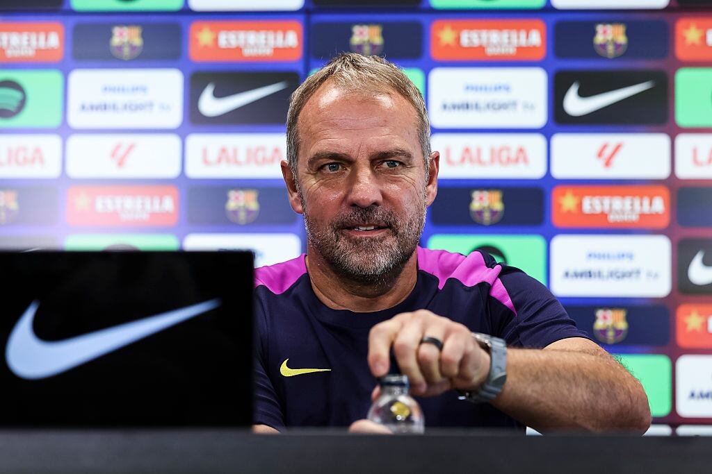 Hansi Flick, director técnico del Barcelona / Getty Images