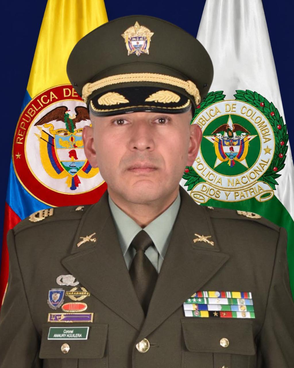 El coronel Amaury Aguilera López asumió el mando de la Policía Valle