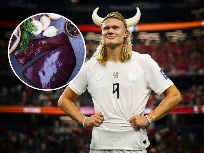 ¿Qué come Erling Haaland? Así es la ‘dieta ancestral’ vikinga que incluye 6.000 calorías diarias. Getty Images / Instagram @Erling