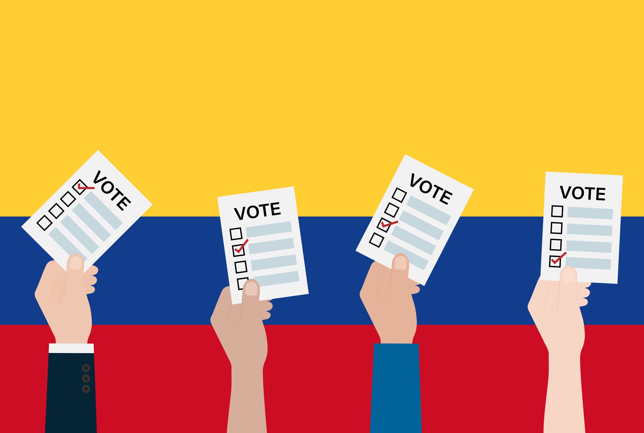 Elecciones en Colombia. Imagen ilustrativa. Foto: Getty Images