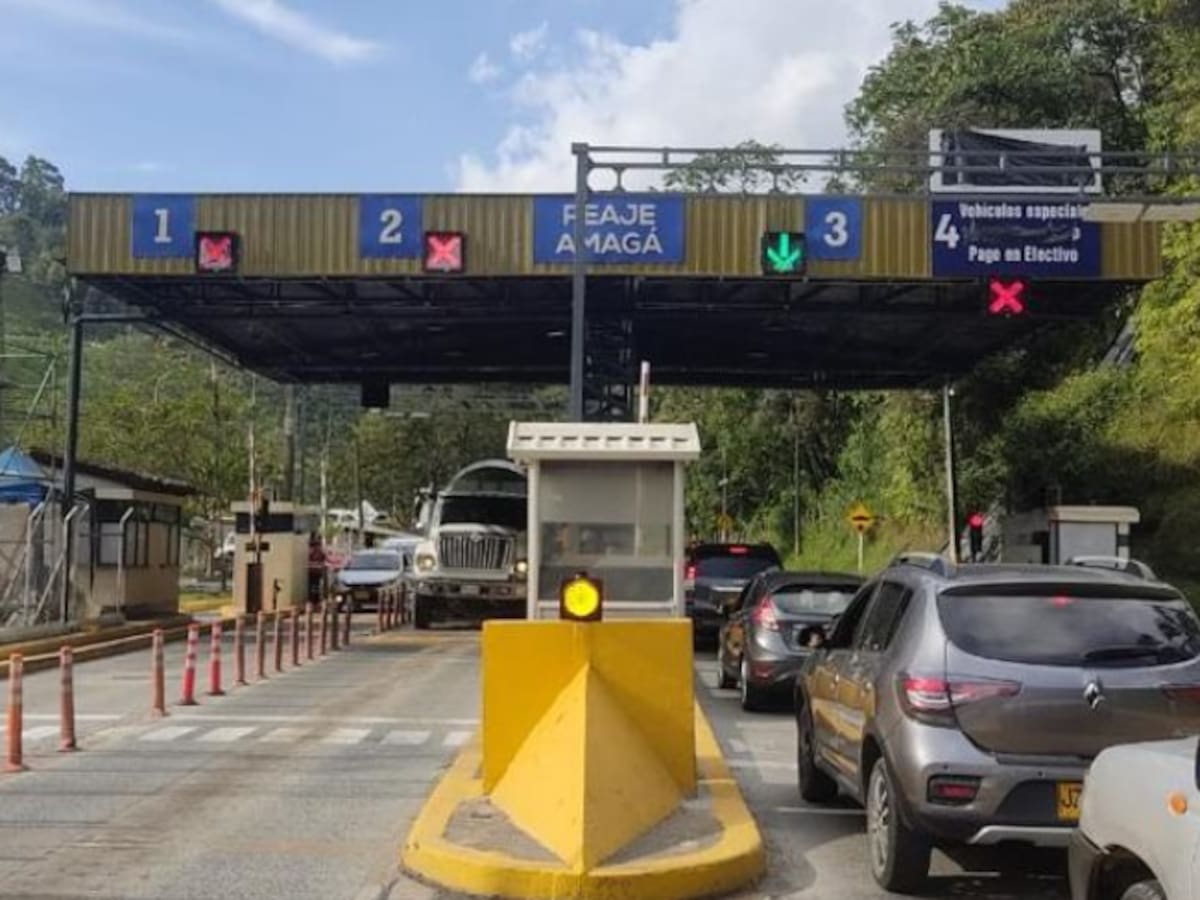 Covipacífico inicia obras de ampliación temporal en Peaje de Amagá: tendrá tres nuevos carriles