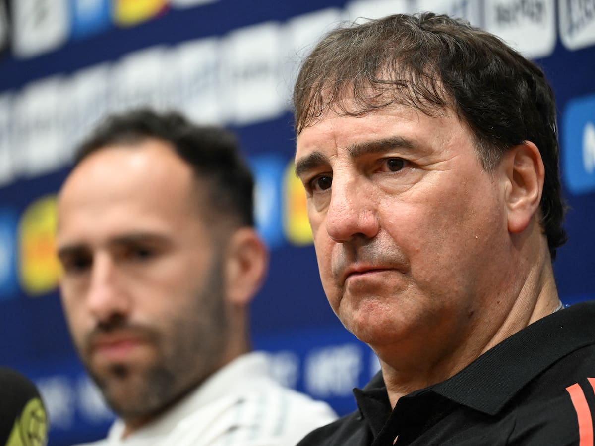 Sentido mensaje de Néstor Lorenzo a los jugadores de Selección Colombia, tras clasificar al Mundial