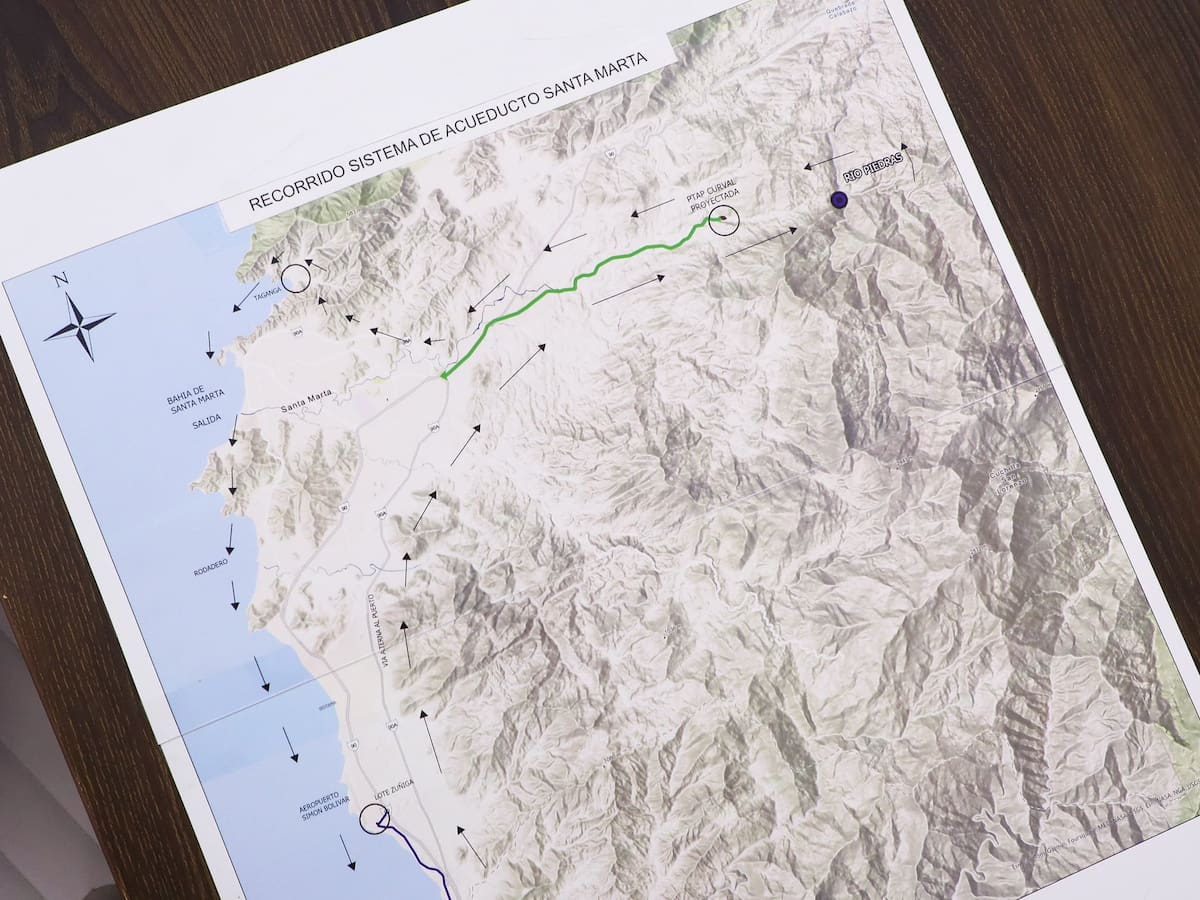 Viceministro de Agua y alcaldía de Santa Marta trazan la ruta para la gestión hídrica