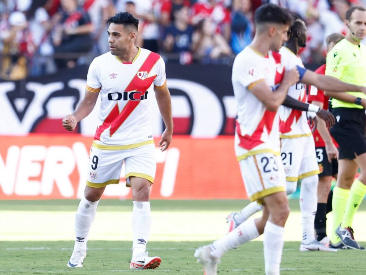 Falcao, elegido como el mejor jugador del mes en Rayo Vallecano