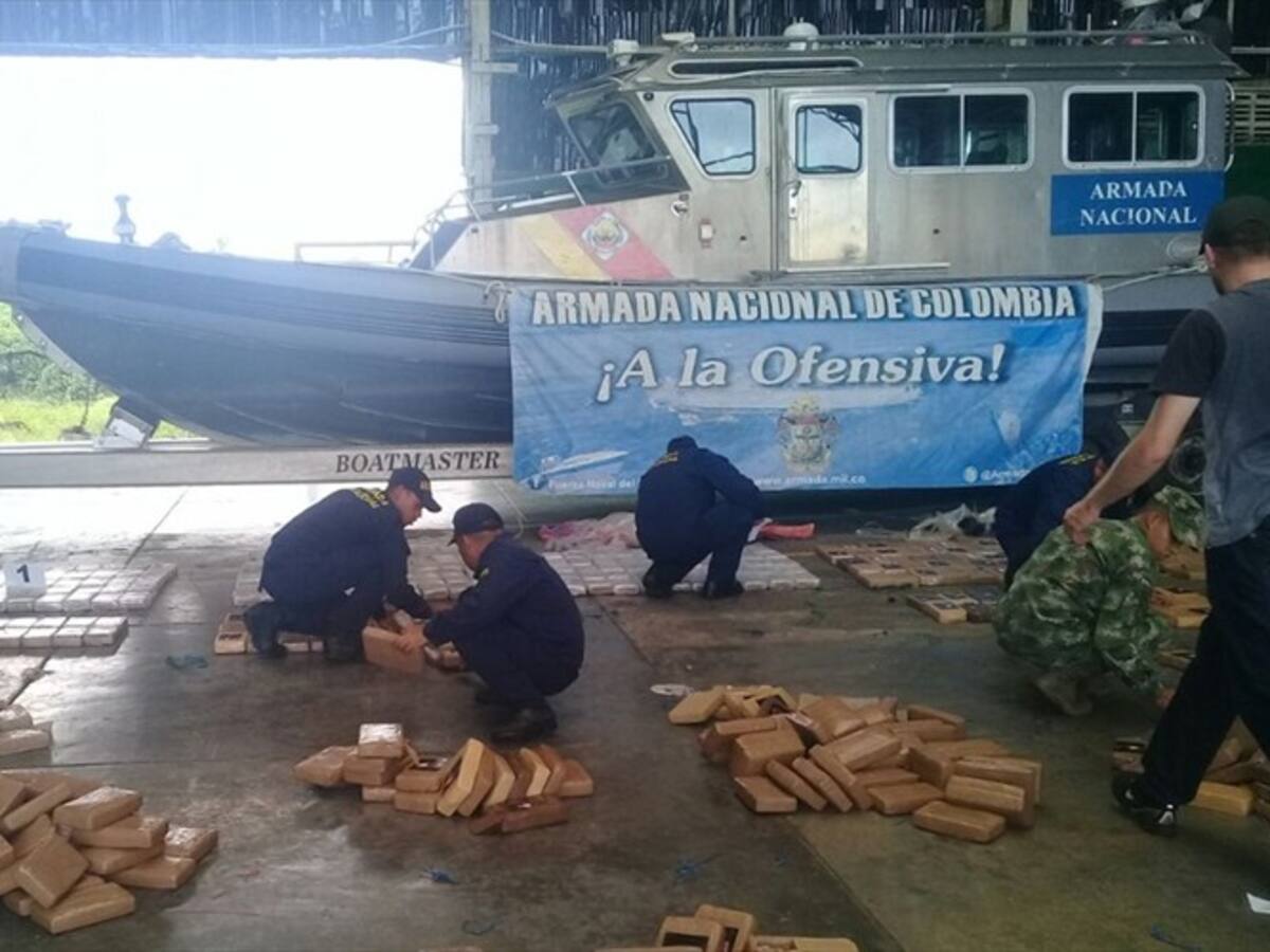 Incautan más de 600 kilos de cocaína en la Costa Pacífica del Cauca