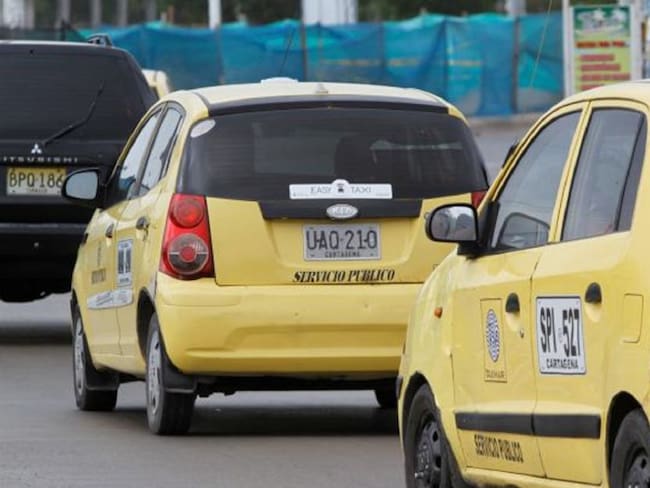 Desde el 30 de septiembre cambia pico y placa para taxis en Cartagena