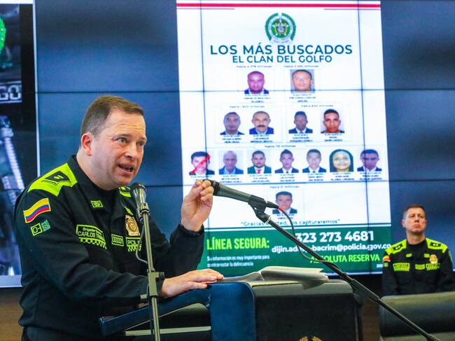 Director general de la Policía, General Carlos Triana.