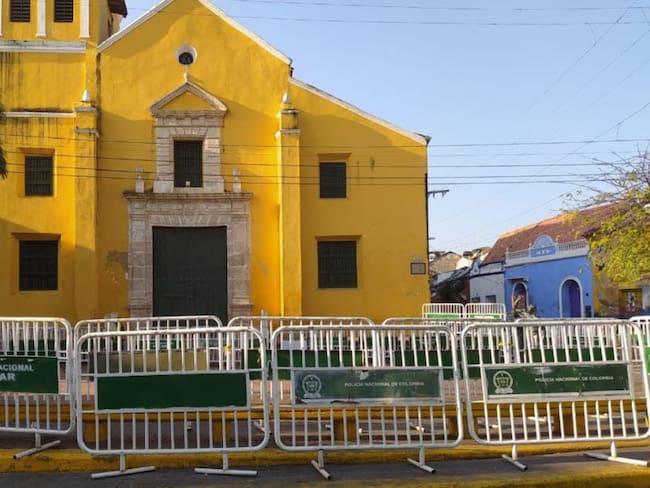 Continuará cerrada emblemática Plaza de la Trinidad de Cartagena