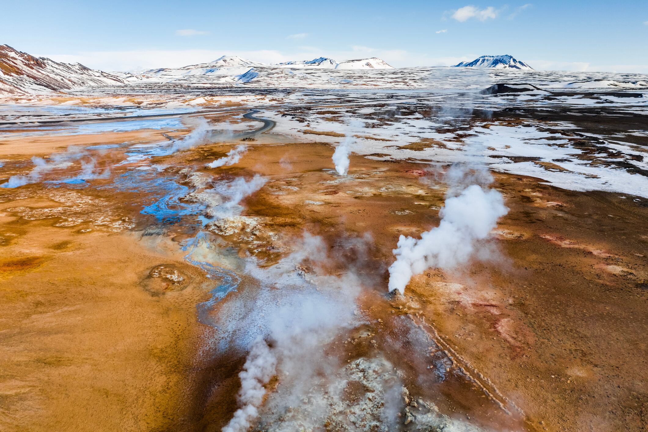 Zona geotérmica (Foto vía Getty images)