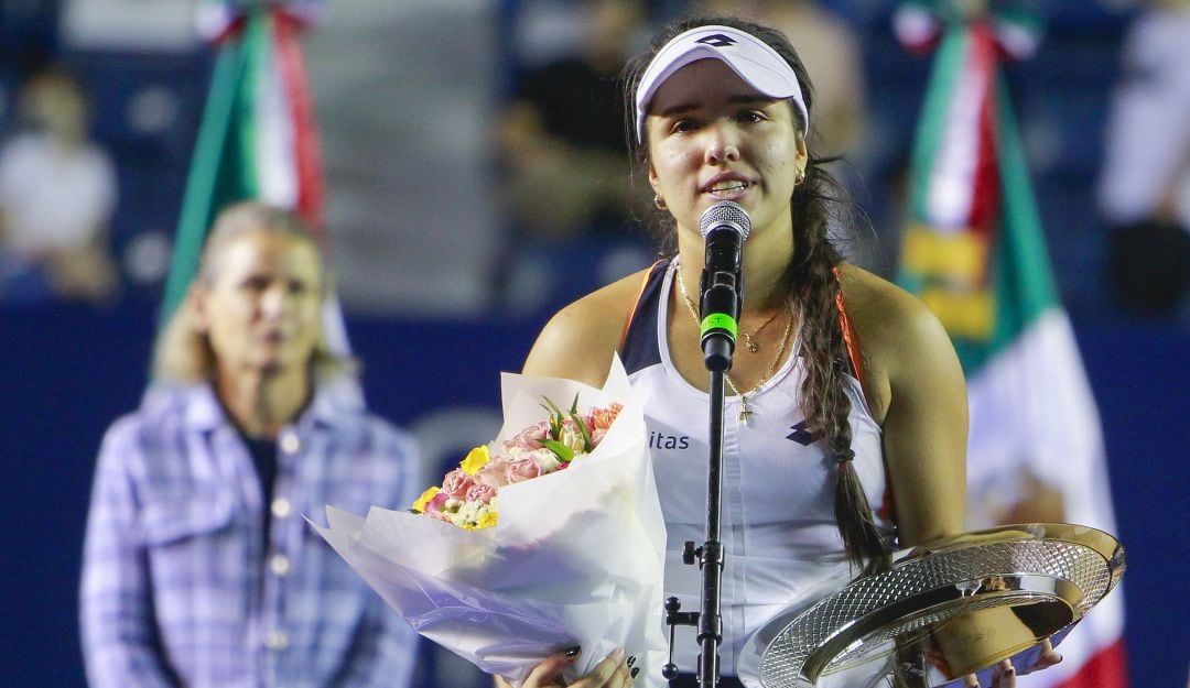 María Camila Osorio en el Abierto de Monterrey