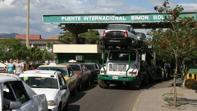 Puente Internacional Simón Bolívar. Foto: Colprensa