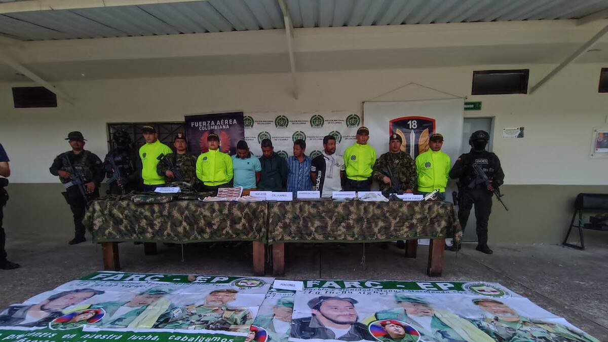 Capturan 4 integrantes de la banda criminal ‘Los del Sur’, que delinque en Huila y Tolima