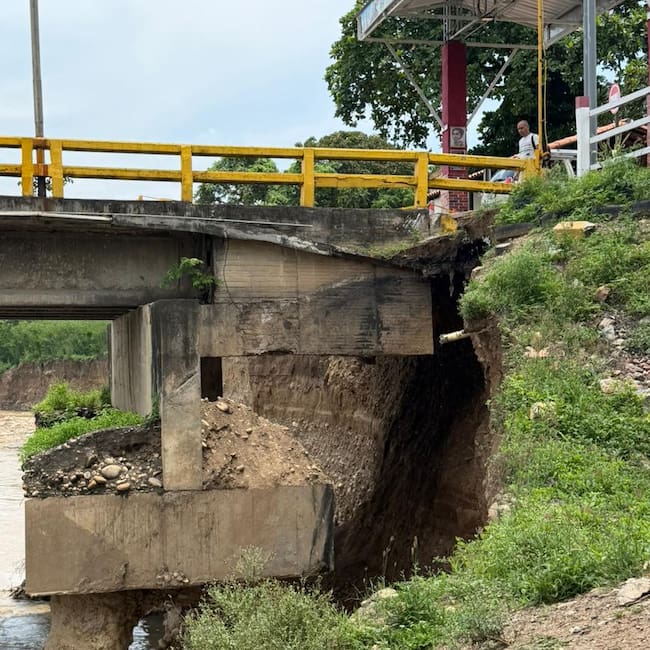 Por más de un mes estará cerrado el puente internacional Simón Bolívar. / Foto: Alcaldía de Cúcuta.